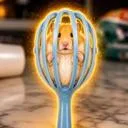 Hamster In Tongs